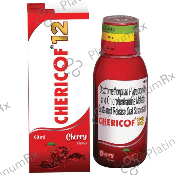 Chericof 4/30mg Oral Suspension Cherry 60ml