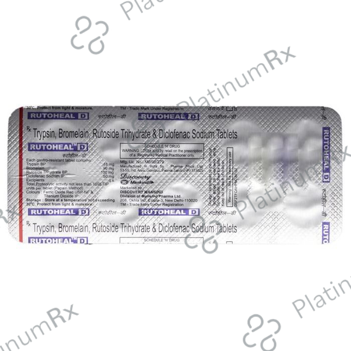 Rutoheal D Tablet 10s
