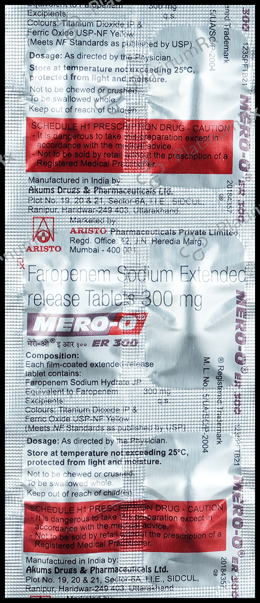Mero-O ER 300 Tablet
