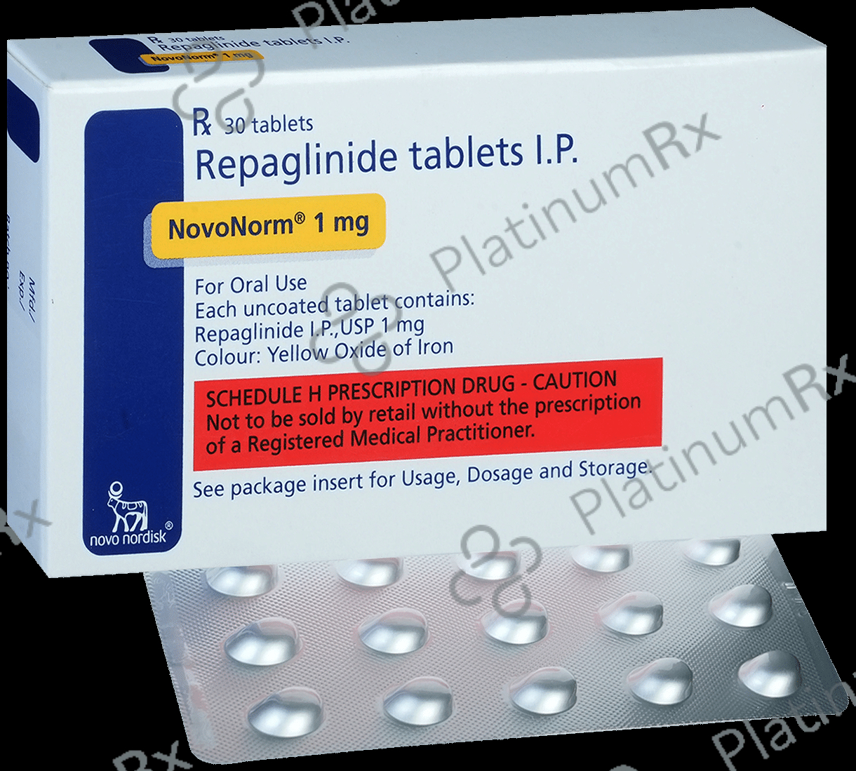 Novonorm 1mg Tablet 30s