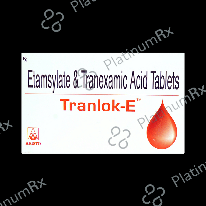 Tranlok E 500/250mg Tablet 10s