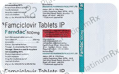 Famdac 500mg Tablet