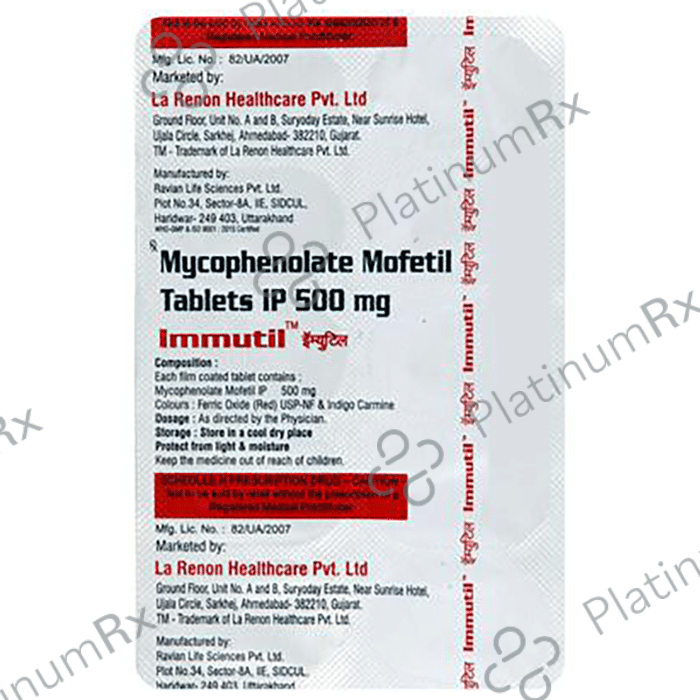 Immutil 500mg Tablet 10s