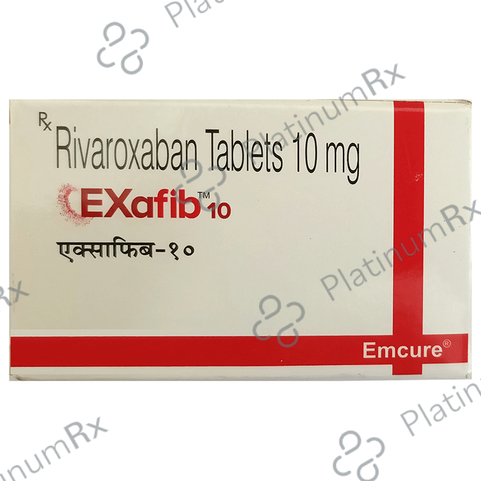 Exafib 10mg Tablet 14s