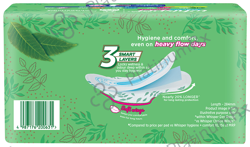 Whisper Ultra Clean Hygiene Comfort Sanitary Pads - Size XL 30 pads