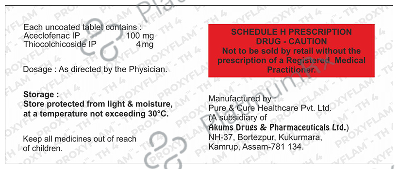 Proxyflam-TH 4 Tablet