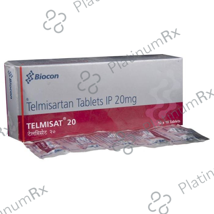Telmisat 20 Tablet 10s