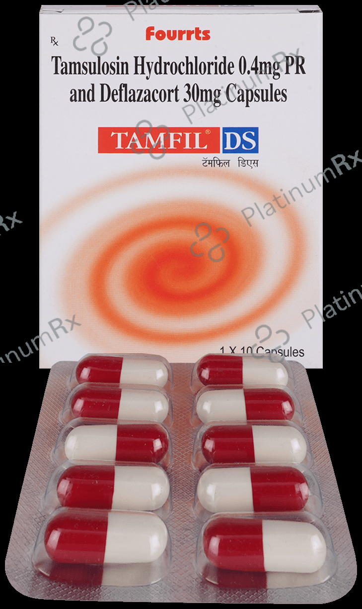 Tamfil DS 30/0.4mg Capsule PR 10s