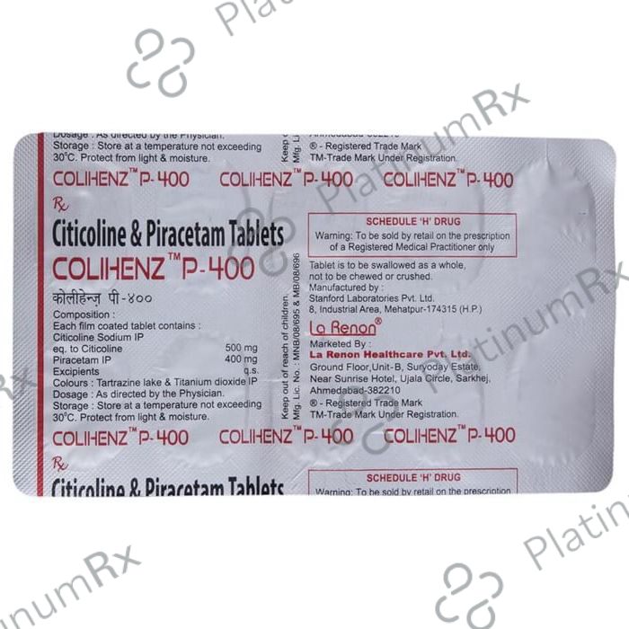 Colihenz P 500/400mg Tablet 10s