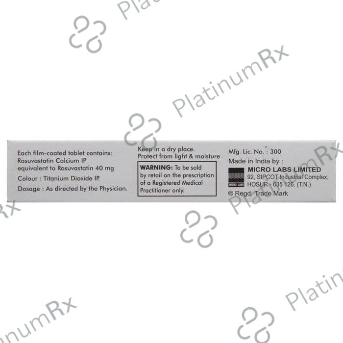 Turbovas 40mg Tablet 10s