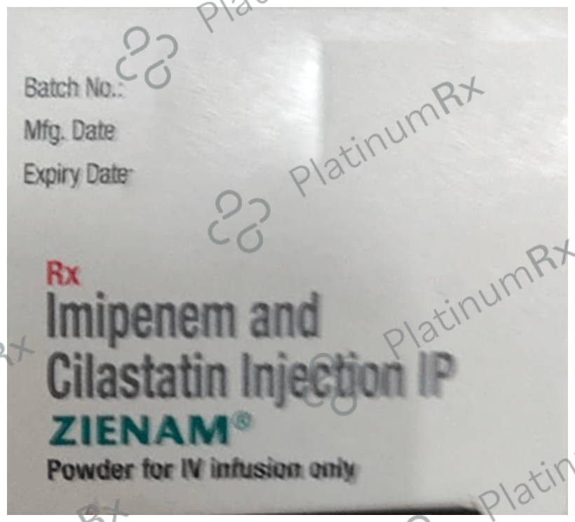 Zienam 500mg/500mg Injection