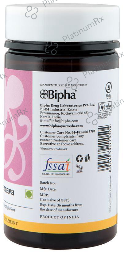 Bipha Ayurveda Herbionics Punarnava 350mg Capsule