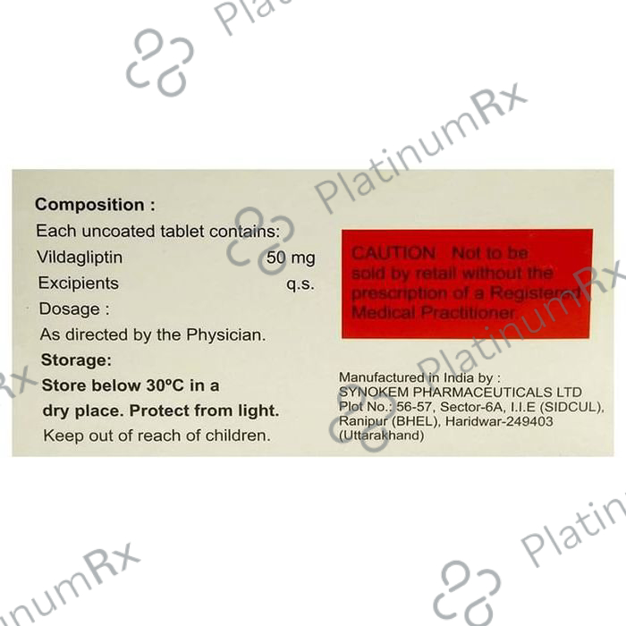 Vilzato 50mg Tablet 15s