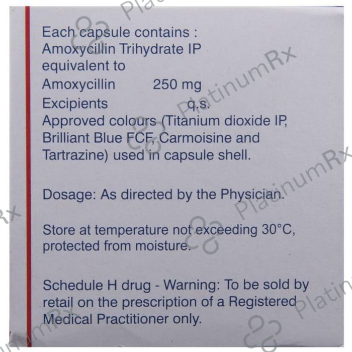 Mox 250mg Capsule 15s