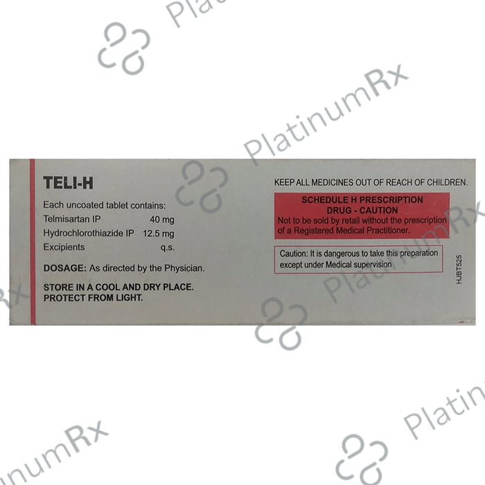 Teli H 12.5/40mg Tablet 10s