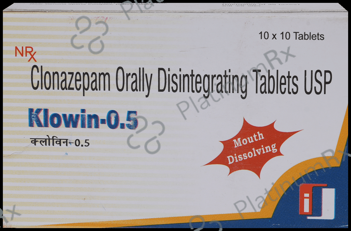 Klowin 0.5mg Tablet