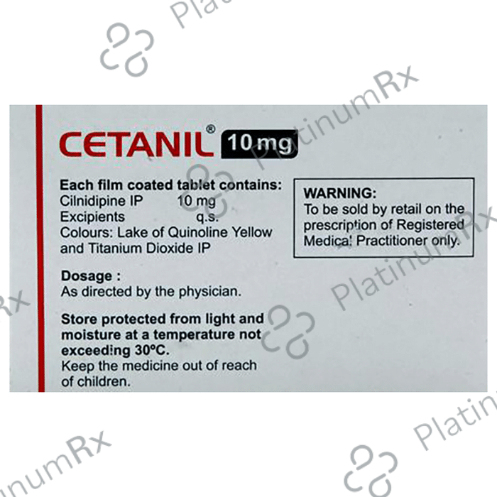 Cetanil 10mg Tablet 15s