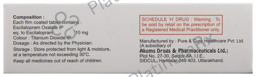 Esipram 10 Tablet