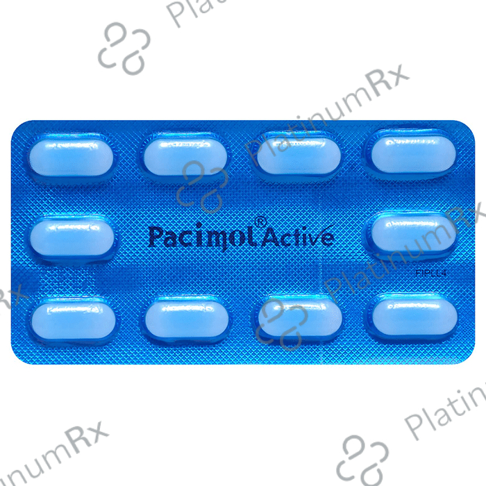 Pacimol Active Tablet 10 Tablet