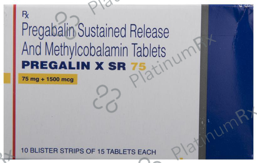 Pregalin X SR 75 Tablet