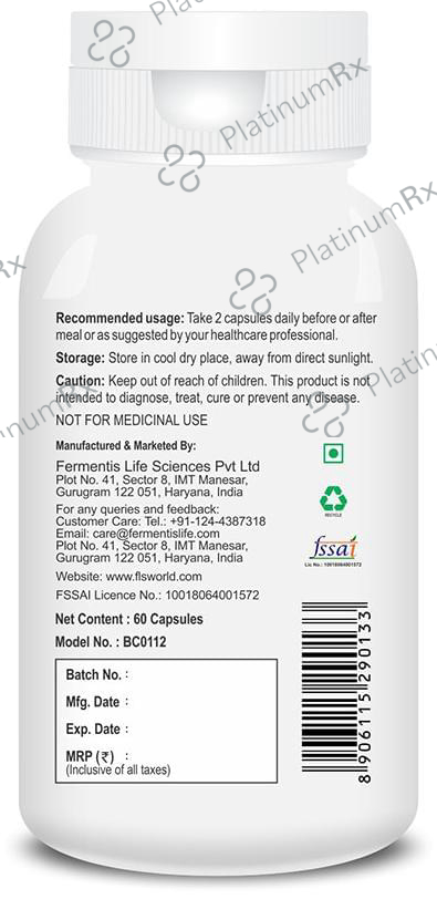 Billion Cheers Safed Musali Extract Vegetarian Capsules