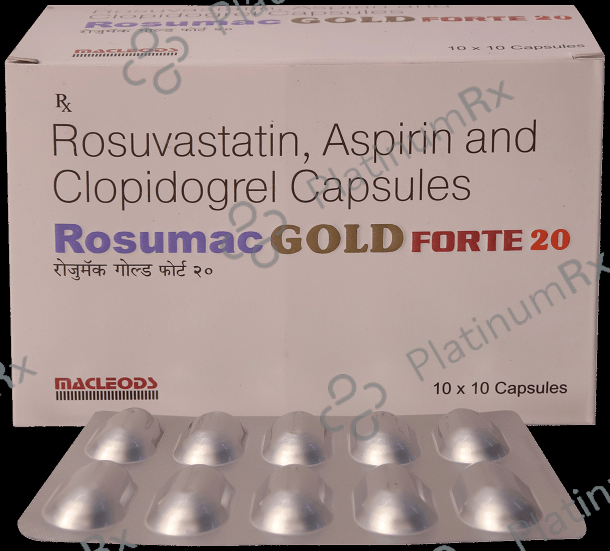 Rosumac Gold Forte 20mg Capsule 10s