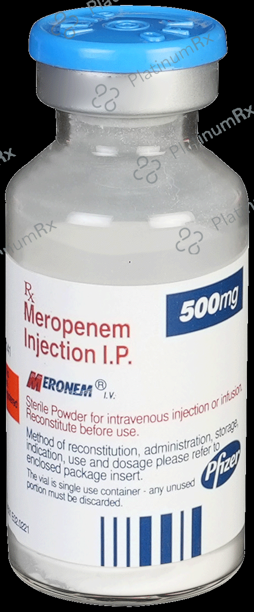 Meronem 500mg Injection