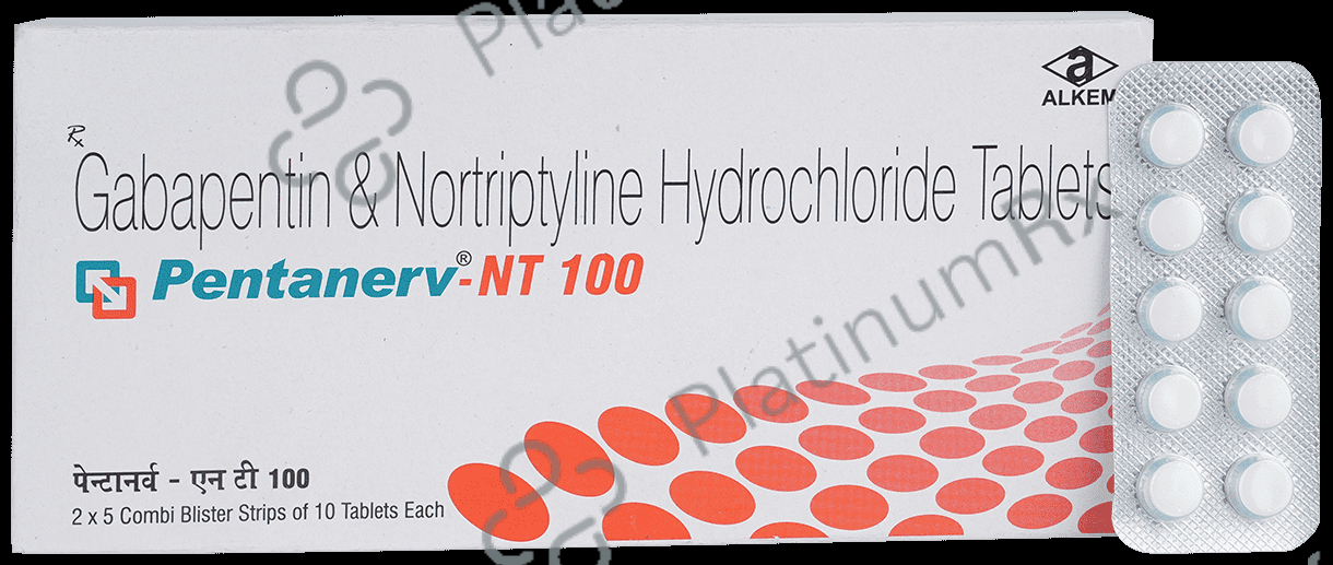 Pentanerv NT 100/10mg Tablet 10s