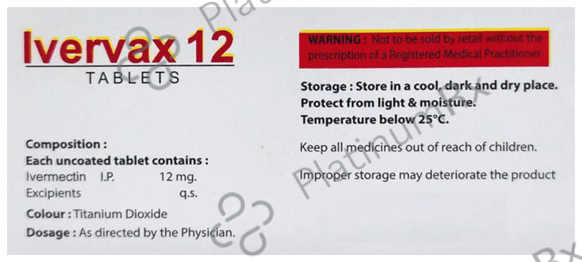Ivervax 12 Tablet