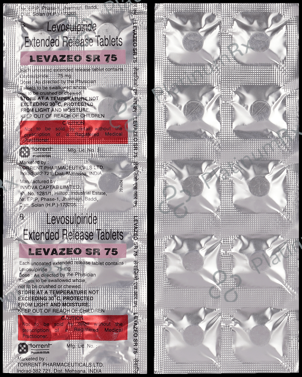 Levazeo SR 75mg Tablet 10s