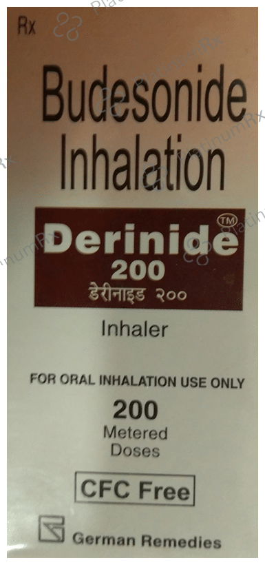 Derinide 200mcg Inhaler CFC Free 200MDI