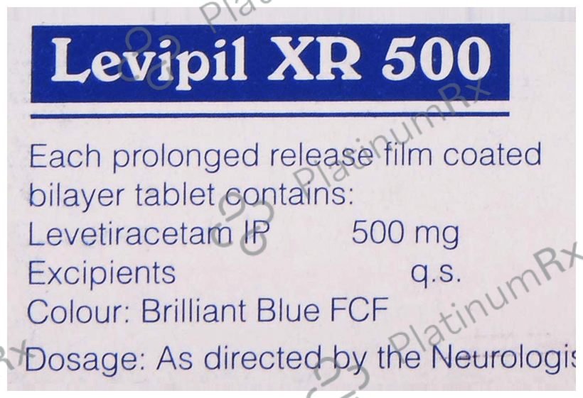 Levipil 500mg XR Tablet 10s