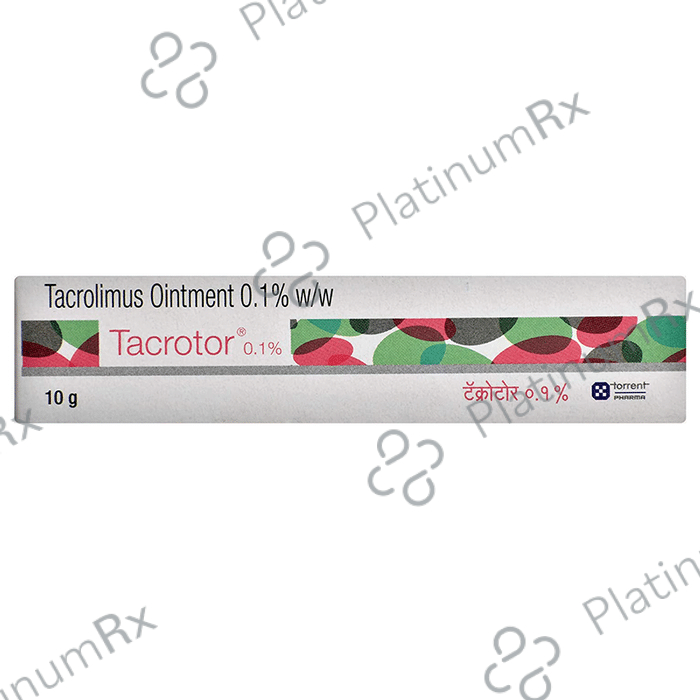 Tacrotor 0.1% Ointment 10gm