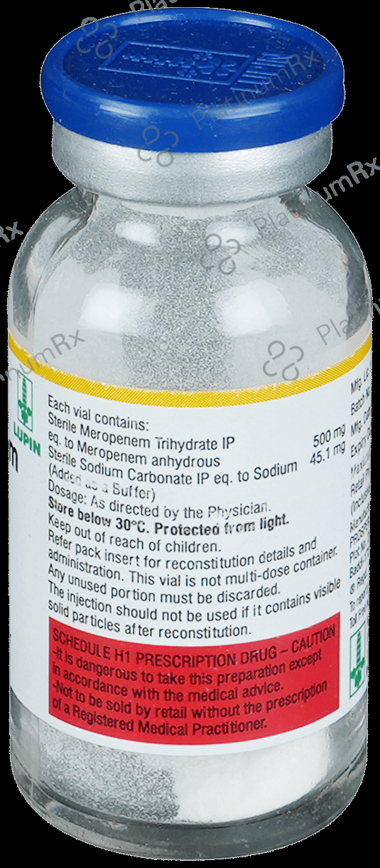Merotrol 500mg Injection 1s