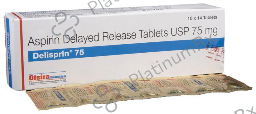 Delisprin 75mg Tablet 14s
