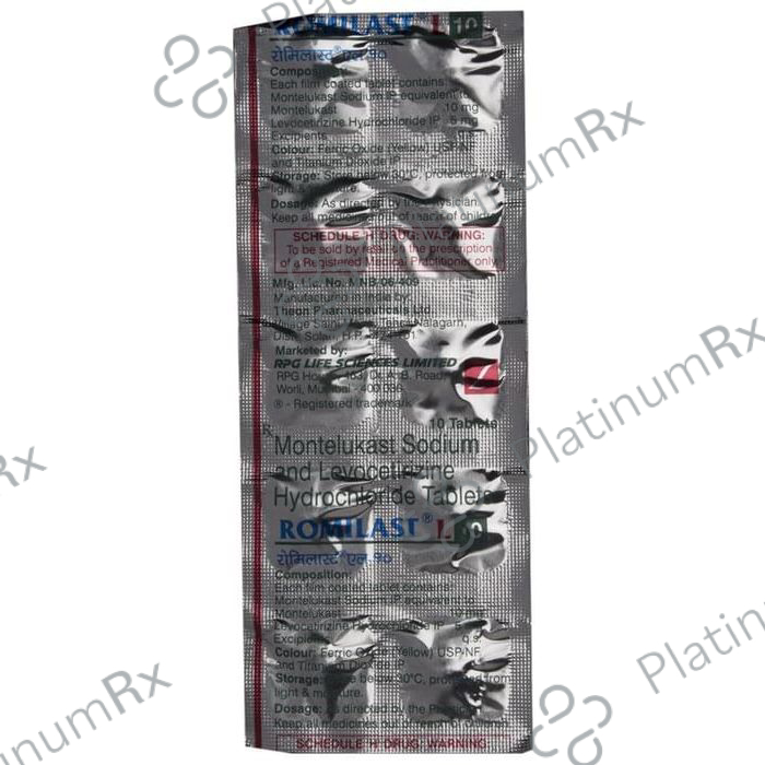 Romilast L 5/10mg Tablet 10s