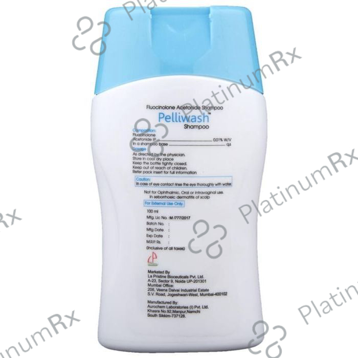 Pelliwash 0.01% Shampoo 100ml