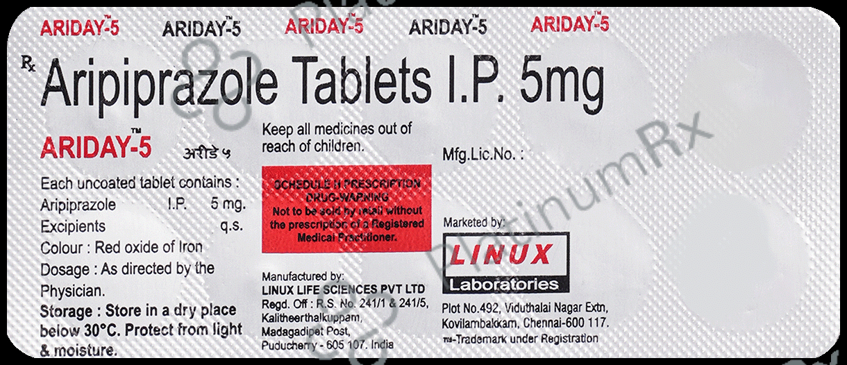 Ariday 5 Tablet