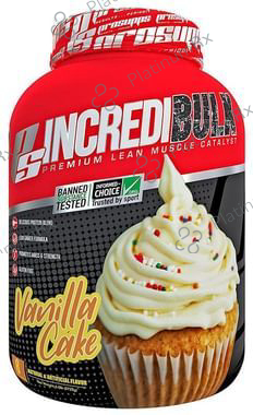 Pro Supps Incredibulk Weight Gainer Formula Vanilla Cake