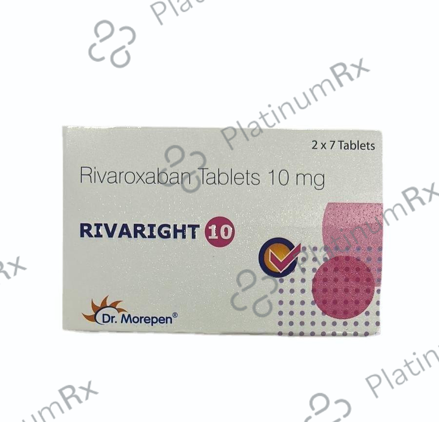 Rivaright 10mg Tablet 7s