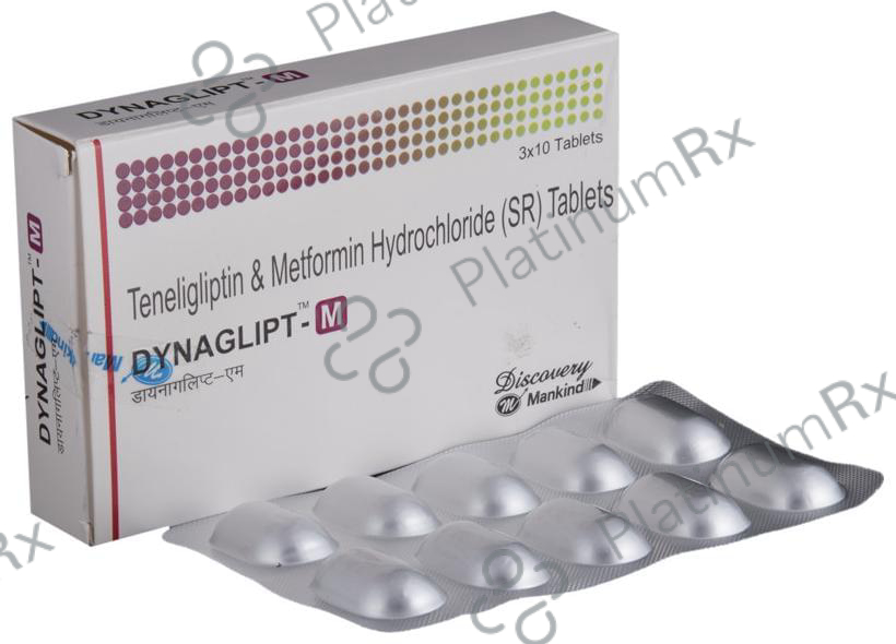Dynaglipt M 500/20mg Tablet SR 10s