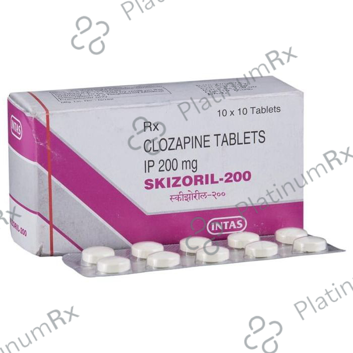 Skizoril 200mg Tablet 10s