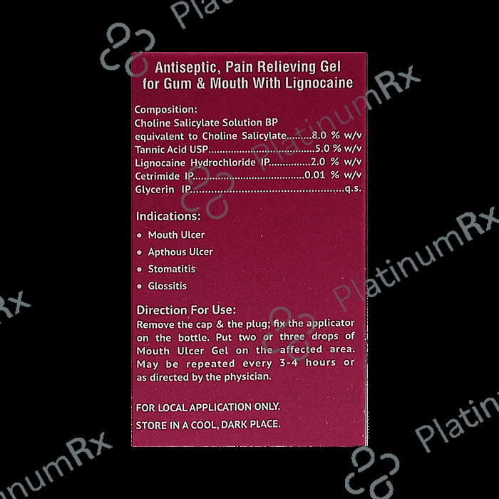 BI Folate Mouth Ulcer Gel 15ml