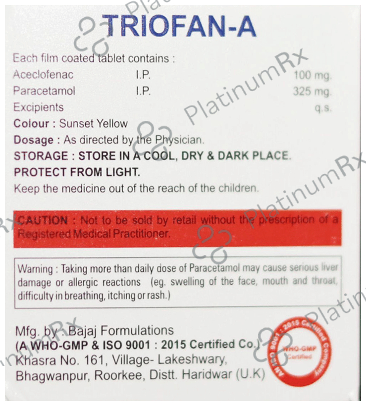Triofan-A Tablet