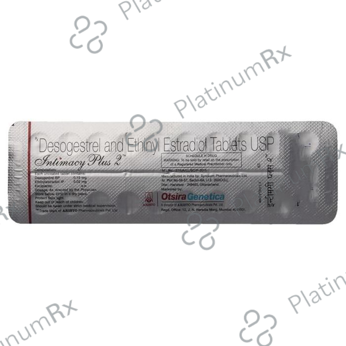 Intimacy Plus 2 0.15/0.02mg Tablet 21s