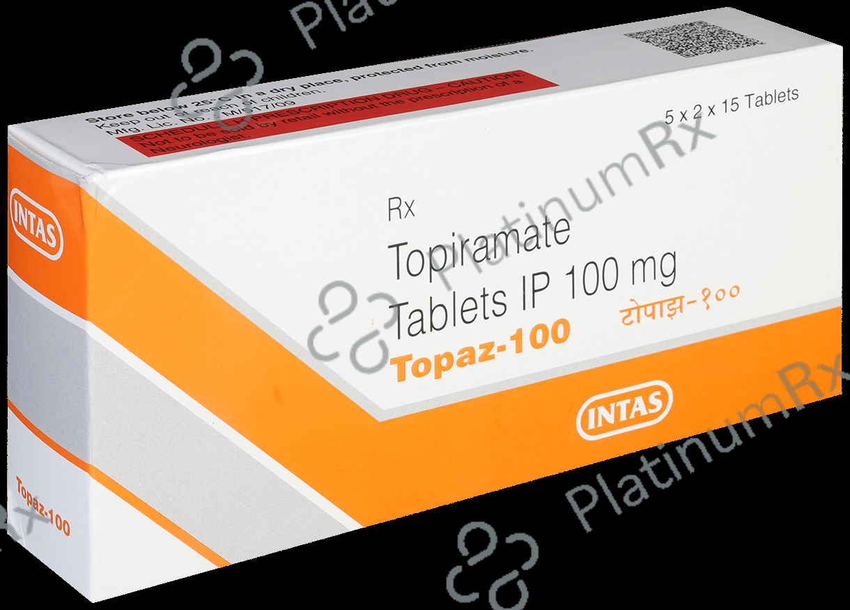 Topaz 100mg Tablet 15s