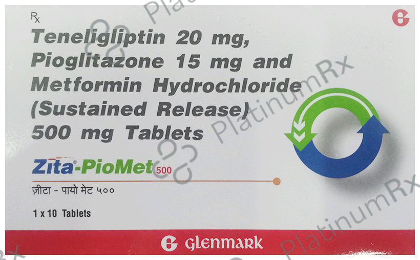 Zita Piomet 500 Tablet SR 10s