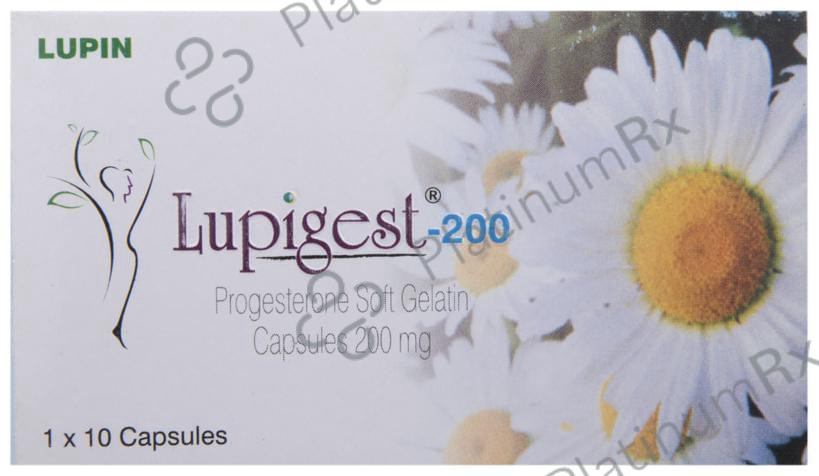 Lupigest 200mg Capsule 10s