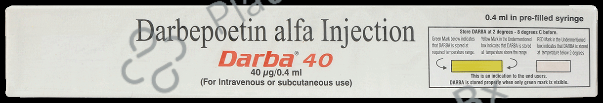 Darba 40mcg Injection 1s