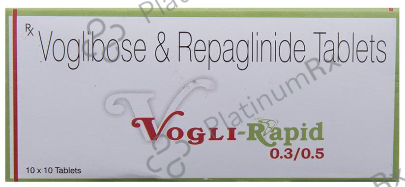 Vogli Rapid 0.3/0.5mg Tablet 10s